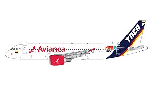 Gemini Jets 1:400 Avianca Airbus A320-200 "TACA" retro livery