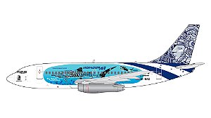 PRÉ- VENDA - Gemini Jets 1:400 AVIATSA Boeing 737-200/Adv. ¨"Honduras Air"/"Bay Islands livery¨