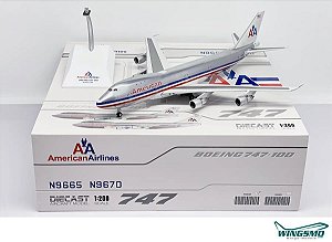 JC Wings 1:200 American Airlines Boeing 747-100