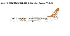 PRÉ-VENDA - Panda Models 1:400 GOL Linhas Aéreas Boeing 737-800