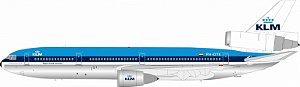 Inflight -1/200 KLM McDonnell Douglas DC-10