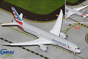 PRÉ-VENDA-Gemini Jets: 1/400 American Airlines B787-9 ¨flaps down¨