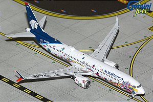 Gemini Jets: 1/400 Aeroméxico B737 MAX 9 “Kukulcán”