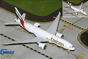 Gemini Jets: 1/400 Emirates SkyCargo B777-200LRF ¨ Interactive Series¨(PRÉ-VENDA)