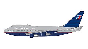 PRÉ-VENDA- Gemini Jets: 1/200 United Airlines B747SP