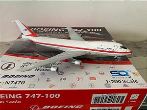 SQ Wings 1:200 -Boeing Museum Of Flight 747-100