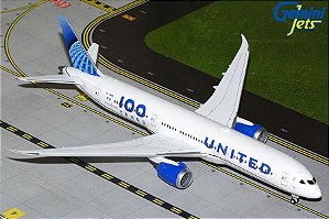 Gemini Jets: 1/200 United Airlines B787-9 “100 Years”