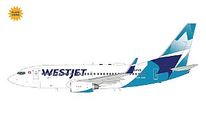 PRÉ-VENDA-Gemini Jets: 1/200 WestJet Airlines B737-700W¨flaps down¨