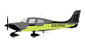 Gemini Jets 1:72 Private Cirrus SR22T N225HL (Pré-venda)