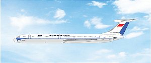 Phoenix 1:400 Aeroflot/KLM Ilyushin IL-62 CCCP-86653