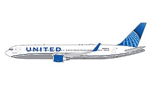 GeminiJets 1:400 United Airlines Boeing B767-300ER N670UA (pré-venda)