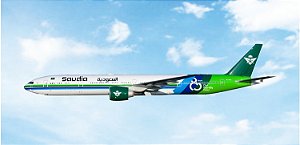 Phoenix 1:400 Saudia Boeing B777-300ER HZ-AK36 (80 years) (pré-venda)