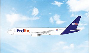 Phoenix 1:400 FedEx Boeing B767-300F N244FE (150th and last B767 for FedEx) (pré-venda)