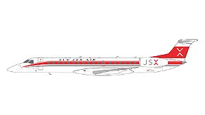 GeminiJets 1:200 JSX Embraer E145R N960JX (Fly JSX Air retro livery) (pré-venda)