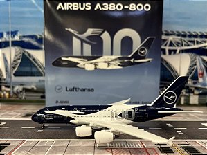 Phoenix 1:400 Lufthansa Airbus A380 "100th"