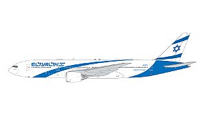 GeminiJets 1:400 El Al Israel Airlines B777-200ER 4X-ECE (new livery) (pré-venda)