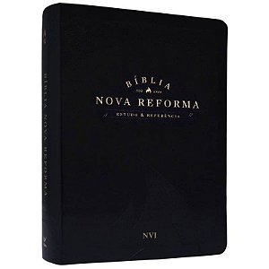 Bíblia Estudo Nova Reforma Capa Preta  9788538303428