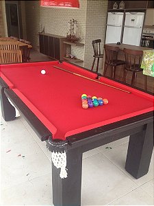 Mesa de Sinuca Comercial Black com Tampo de Ping-pong – Bilhares Flotuba