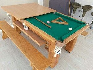 mesa de bilhar com ping pong - King Bilhares - Fabricados em Florianópolis  e vendidos para todo o Brasil.