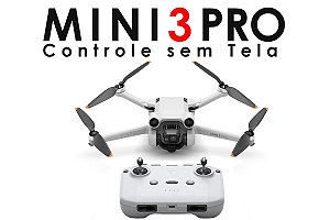 Drone DJI Mini 3 Pro + Controle sem Tela (Versão Nacional)