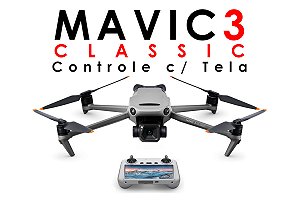 Drone DJI Mavic 3 Classic + Controle com Tela (Versão Nacional)