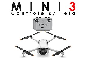 Drone DJI Mini 3 + Controle sem Tela (Versão Nacional)