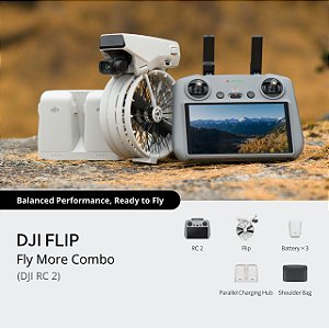 Drone DJI FLIP Fly More Combo (Versão Nacional)