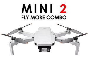 Drone DJI Mini 2 Fly More Combo (Versão NACIONAL)