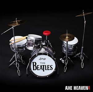 Miniatura do kit de bateria do Ringo Starr - Beatles