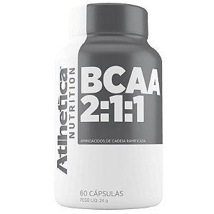 BCAA Nutrition 2:1:1 60 Caps - Atlhetica Nutrition