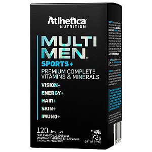 Multi Men Sports+ 120 Caps - Atlhetica Nutrition