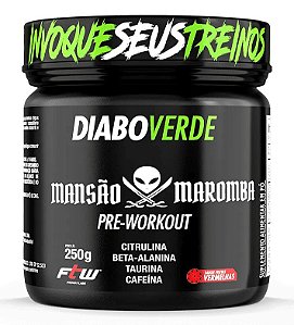Pre-Workout Mansão Maromba Diabo Verde 250g - FTW