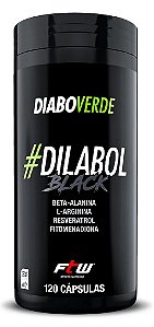 Dilabol Black Diabo Verde Desempenho e Pump Hard 120 caps - FTW