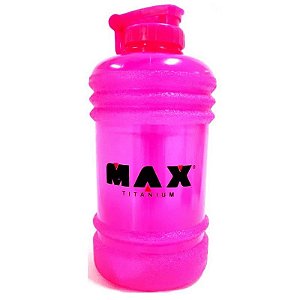 Galão de Água Rosa 2,2L - Max Titanium