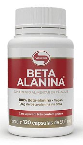 Beta Alanina 500mg 120 Caps - Vitafor