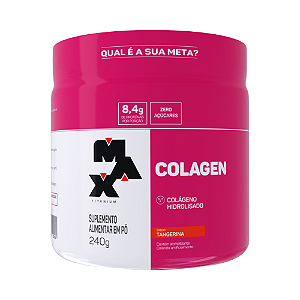 Colágen Hidrolisado 240g - Max Titanium