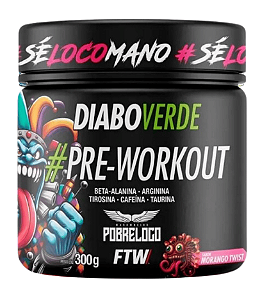 Pré Treino Pobre Louco 300g - FTW