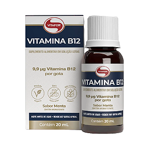 Vitamina B12 20ml Menta - Vitafor