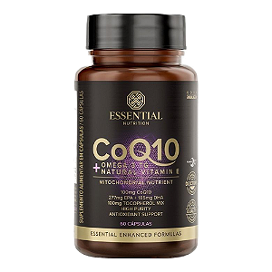Coq10 + Omega-3 60Cáps - Essential Nutrition