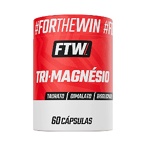 Tri-Magnésio 60 caps - FTW