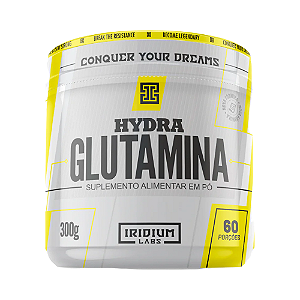 Glutamina Hydra 100% Pura - Iridium Labs