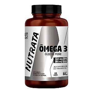 Ômega 3 60 caps (540 EPA / 360 DHA) - Nutrata