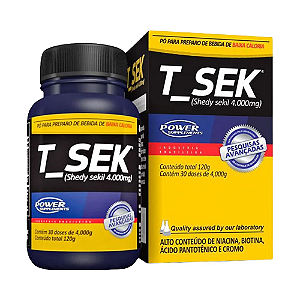 T_Sek 4000mg Diurético 120g - Power Supplements