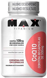 Coezima Q10 60caps - Max Titanium
