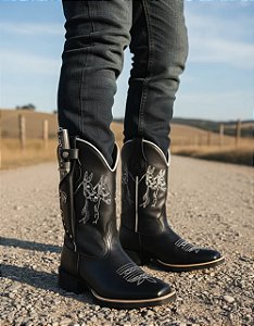 Bota Muladeiros com Bainha Faca Retiravel