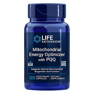 Otimizador de Energia Mitocondrial com PQQ 120 Cápsulas Life Extension