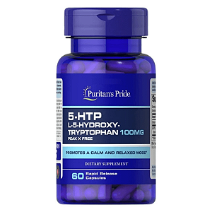 5-HTP 100mg 60 Cápsulas Puritan's Pride