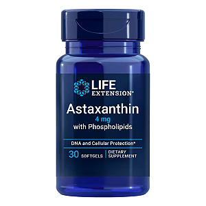 Astaxantina com Fosfolipídios 4mg 30 Softgels Life Extension