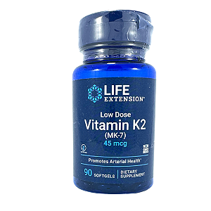 Life Extension, Vitamina K2 MK-7 90 Cápsulas