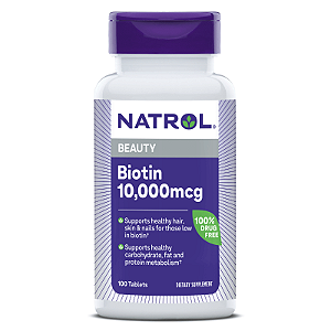 Biotina 10.000mcg 100 Tabletes Natrol